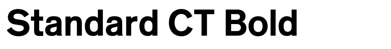 Standard CT Bold